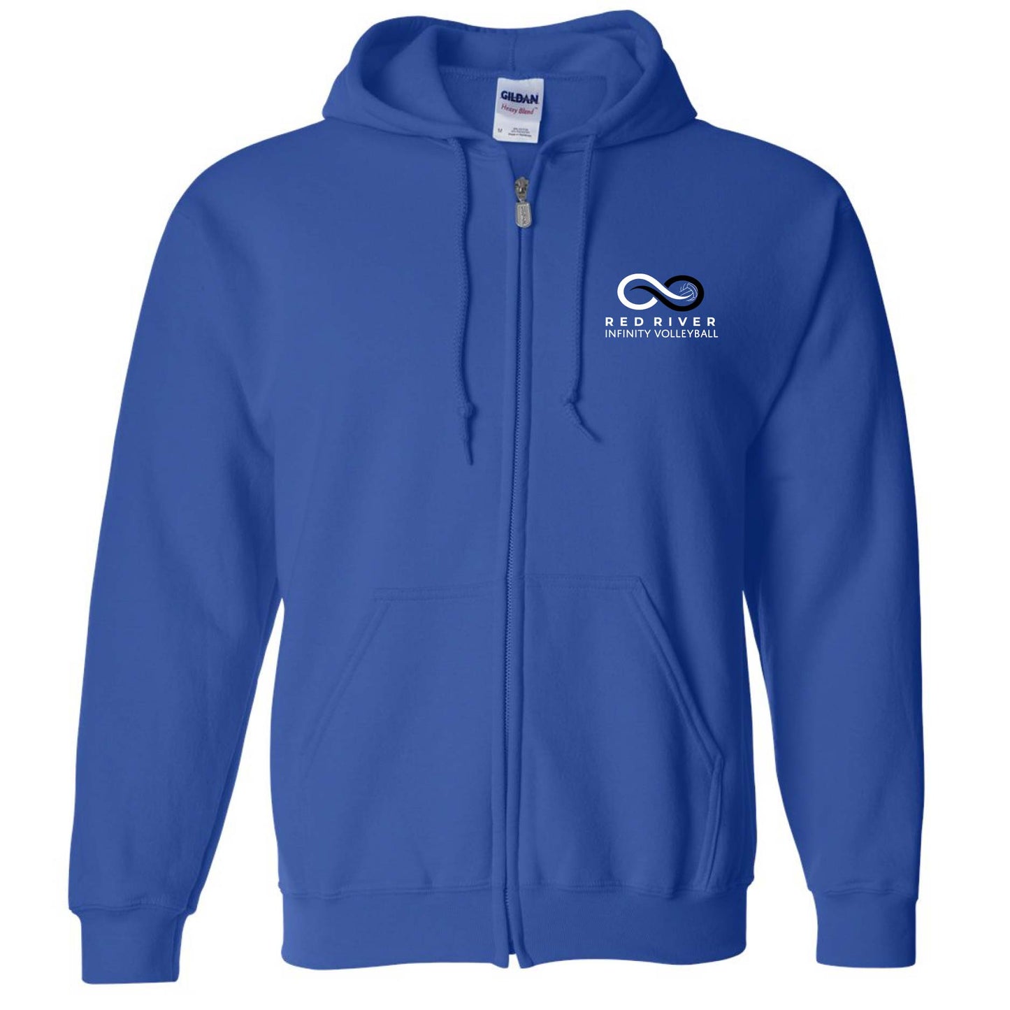 RRIV217. Gildan Heavy Blend™ Full-Zip Hooded Sweatshirt