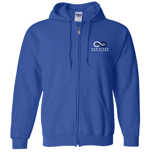 RRIV217. Gildan Heavy Blend™ Full-Zip Hooded Sweatshirt