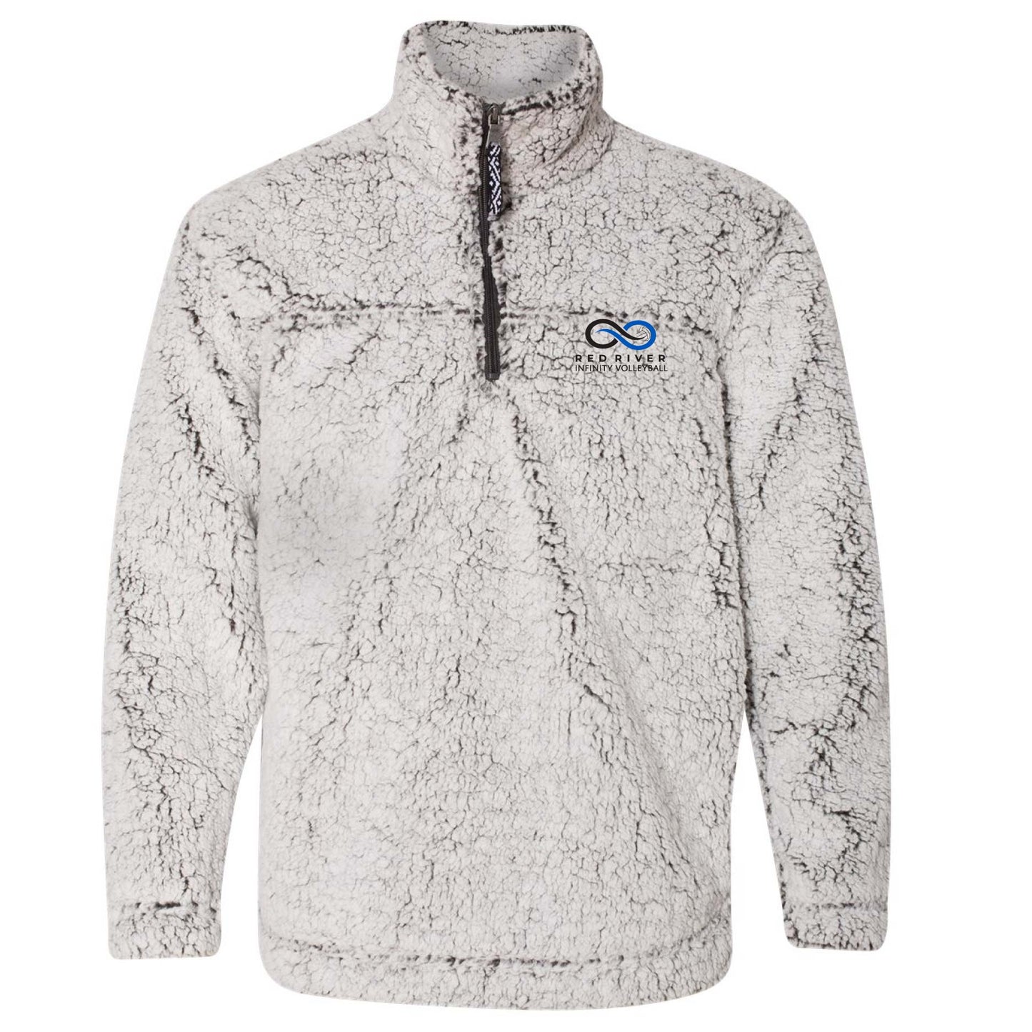 RRIV301. Boxercraft Unisex Sherpa Fleece Quarter-Zip Pullover