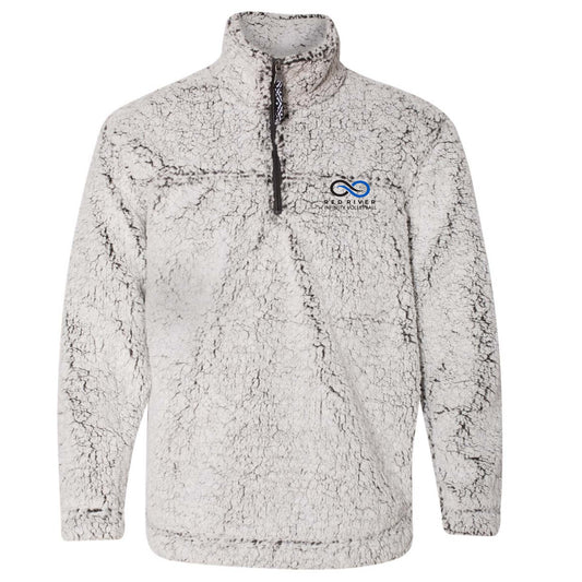 RRIV301. Boxercraft Unisex Sherpa Fleece Quarter-Zip Pullover