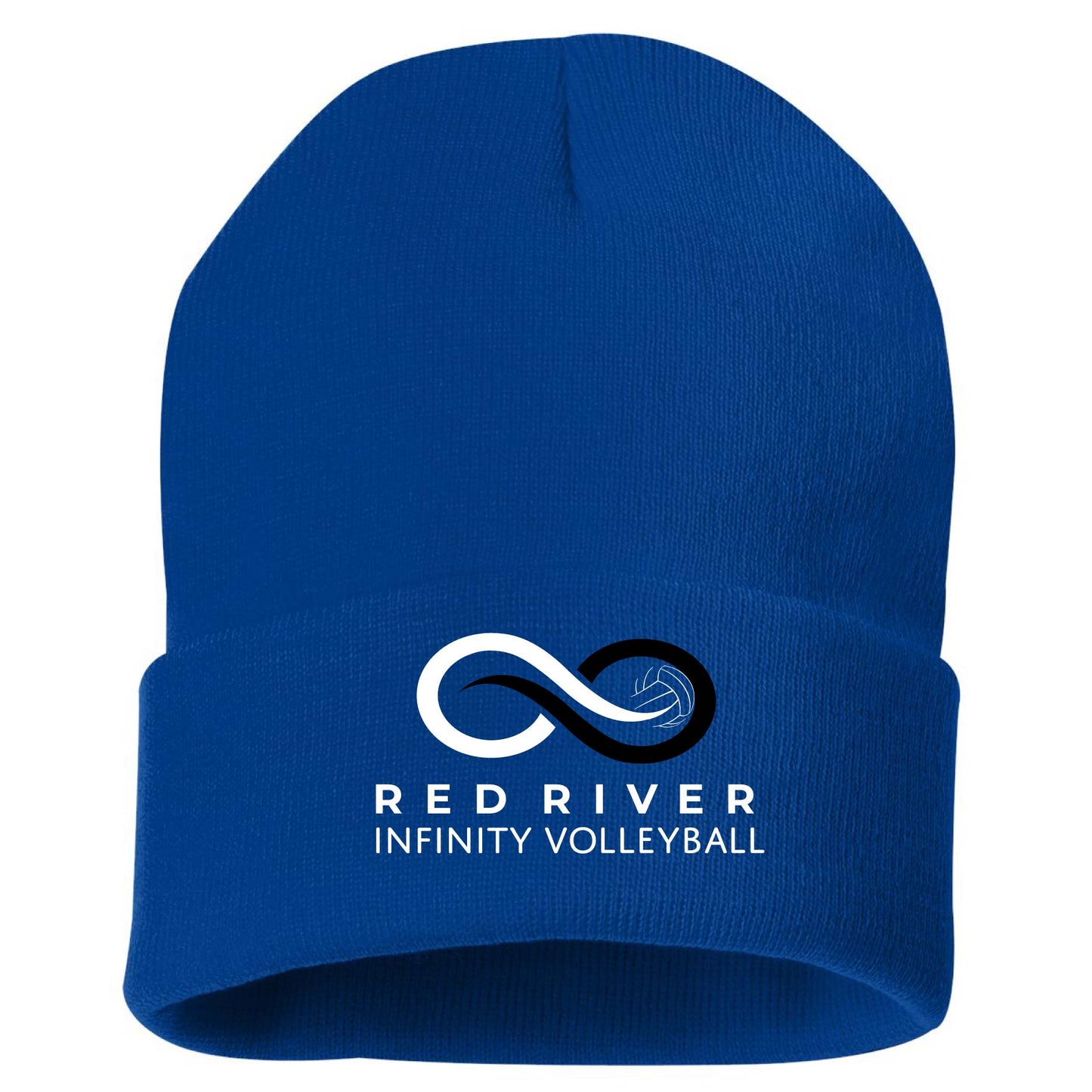 RRIV510. Sportsman Solid 12" Cuffed Beanie