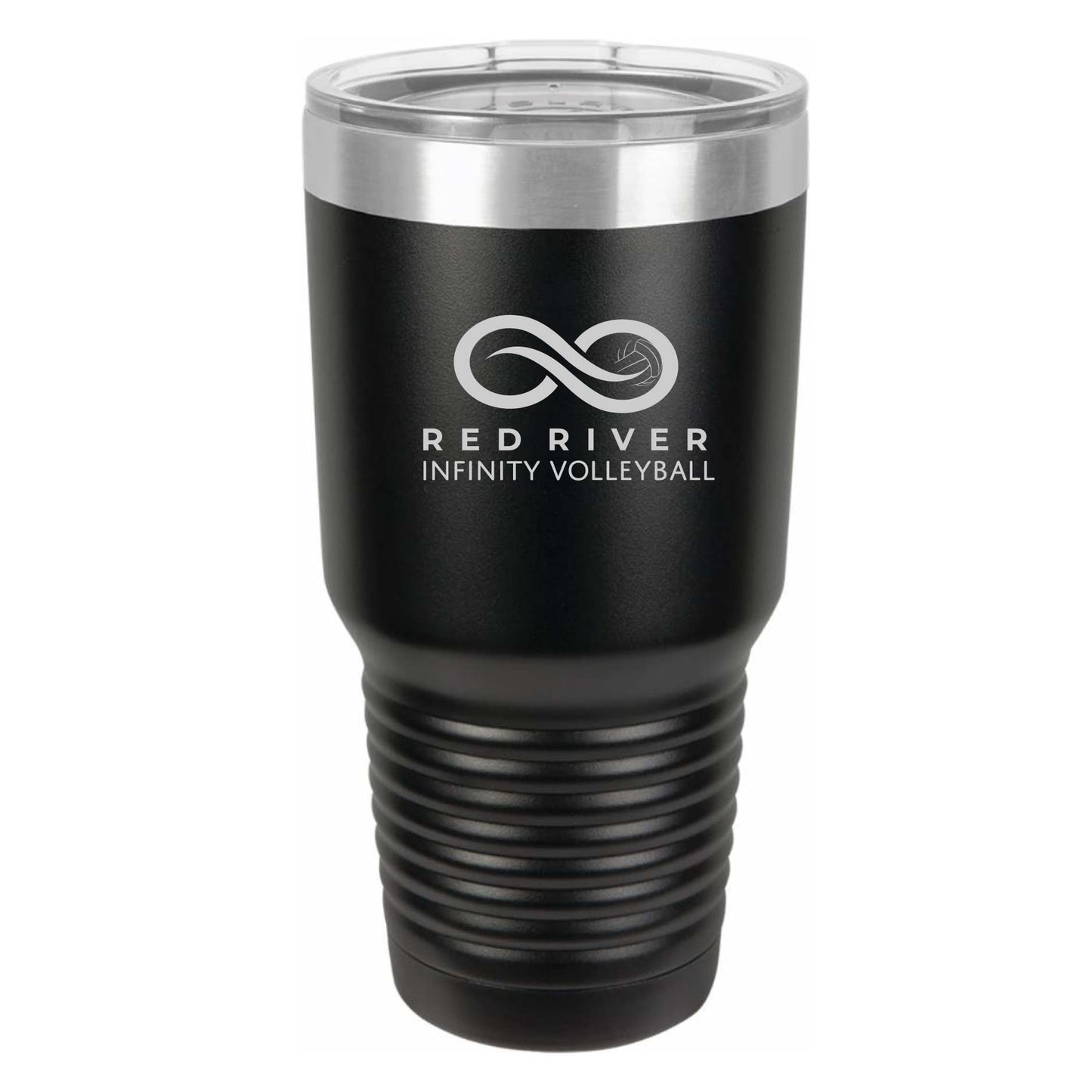 RRIV516. Polar Camel 30 oz. Ringneck Vacuum Insulated Tumbler w/Lid & Silver Ring