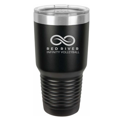 RRIV516. Polar Camel 30 oz. Ringneck Vacuum Insulated Tumbler w/Lid & Silver Ring