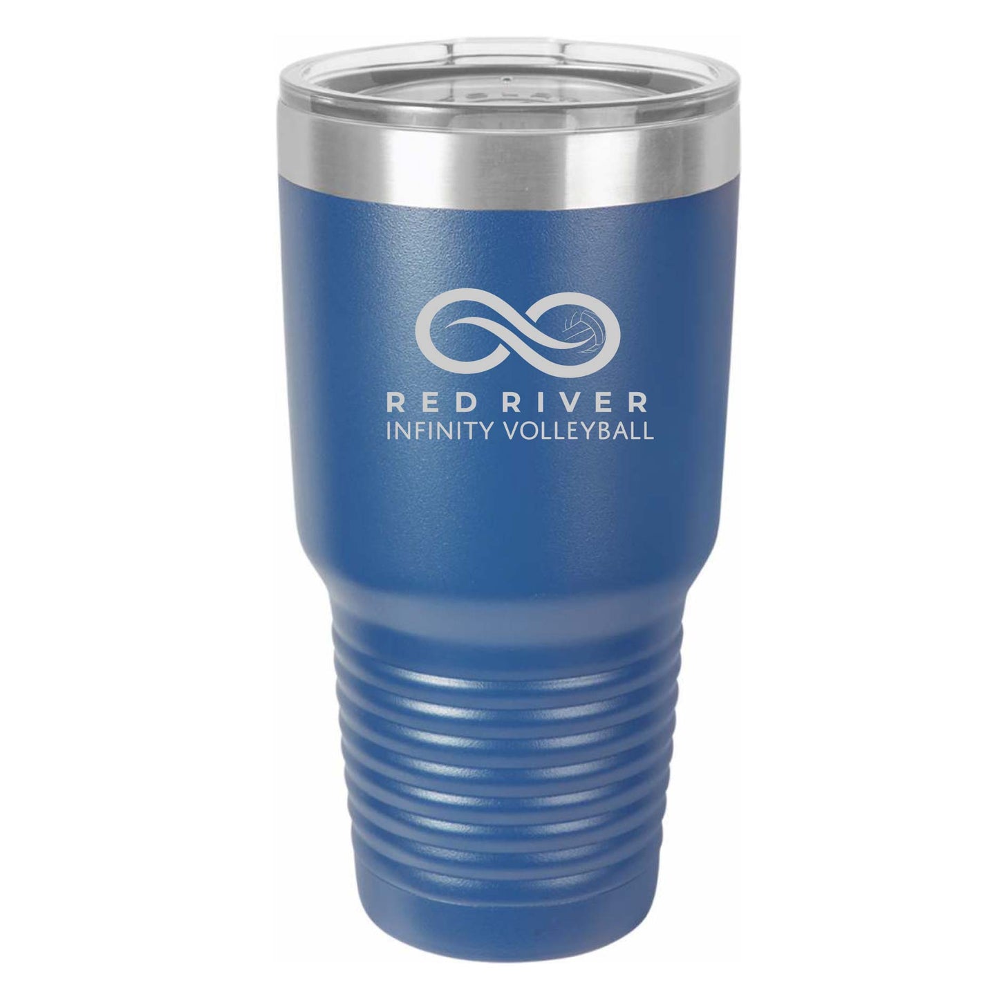 RRIV516. Polar Camel 30 oz. Ringneck Vacuum Insulated Tumbler w/Lid & Silver Ring