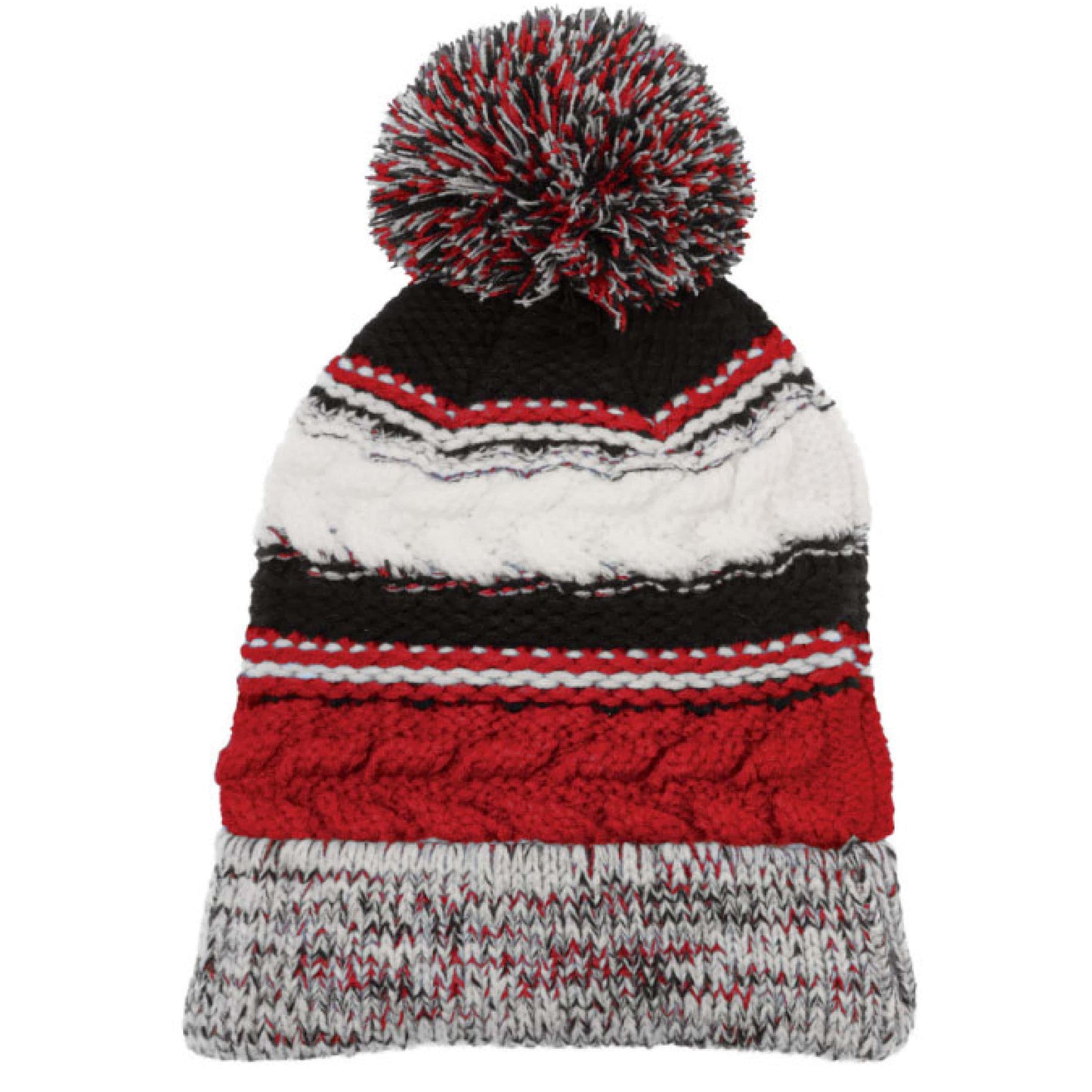 MPM302. Pom Pom Team Beanie