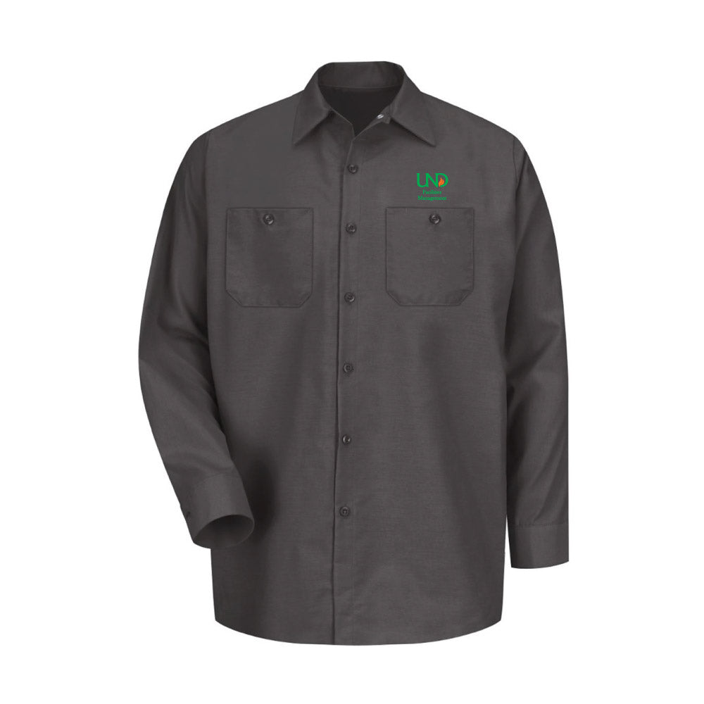 UNDFMS. Red Kap® Industrial Long Sleeve Work Shirt