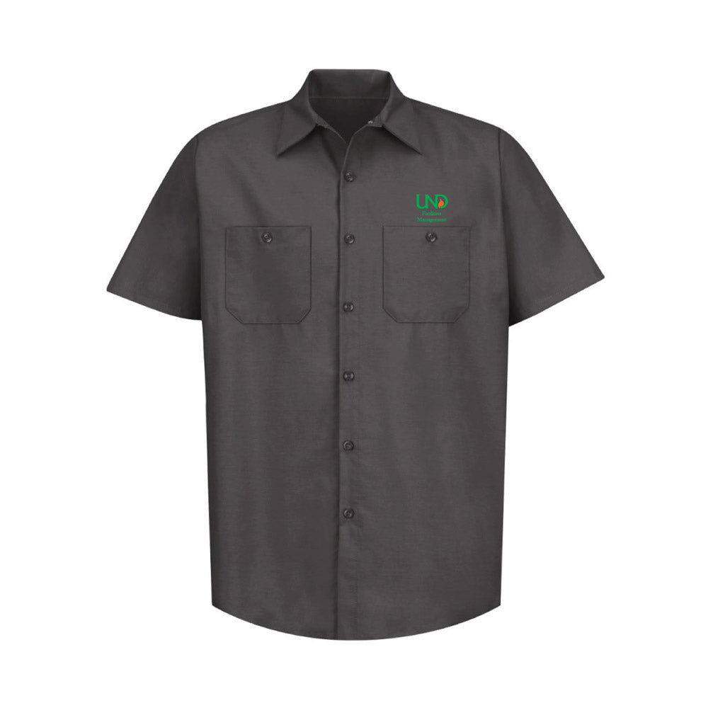 UNDFMS. Red Kap® Industrial Short Sleeve Work Shirt