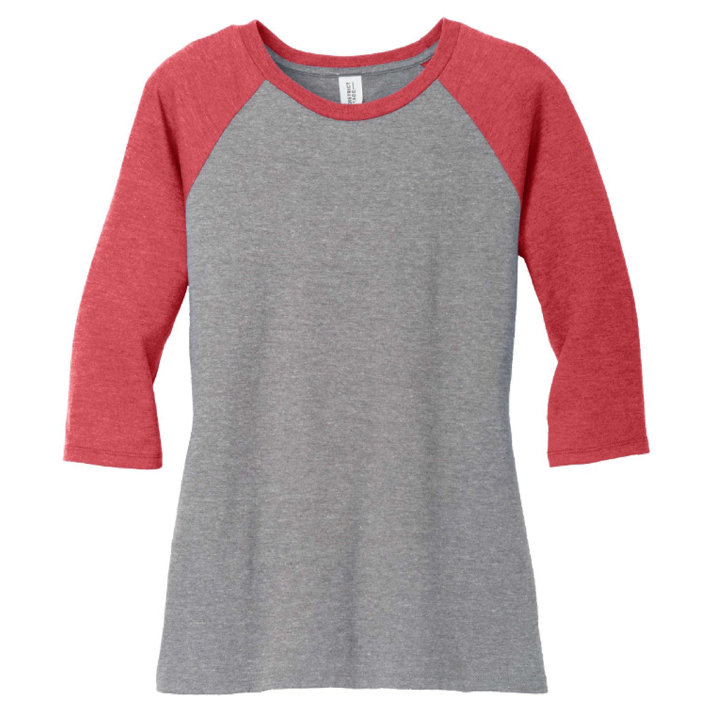 CAPLP109. Ladies' Perfect Tri ® 3/4-Sleeve Raglan