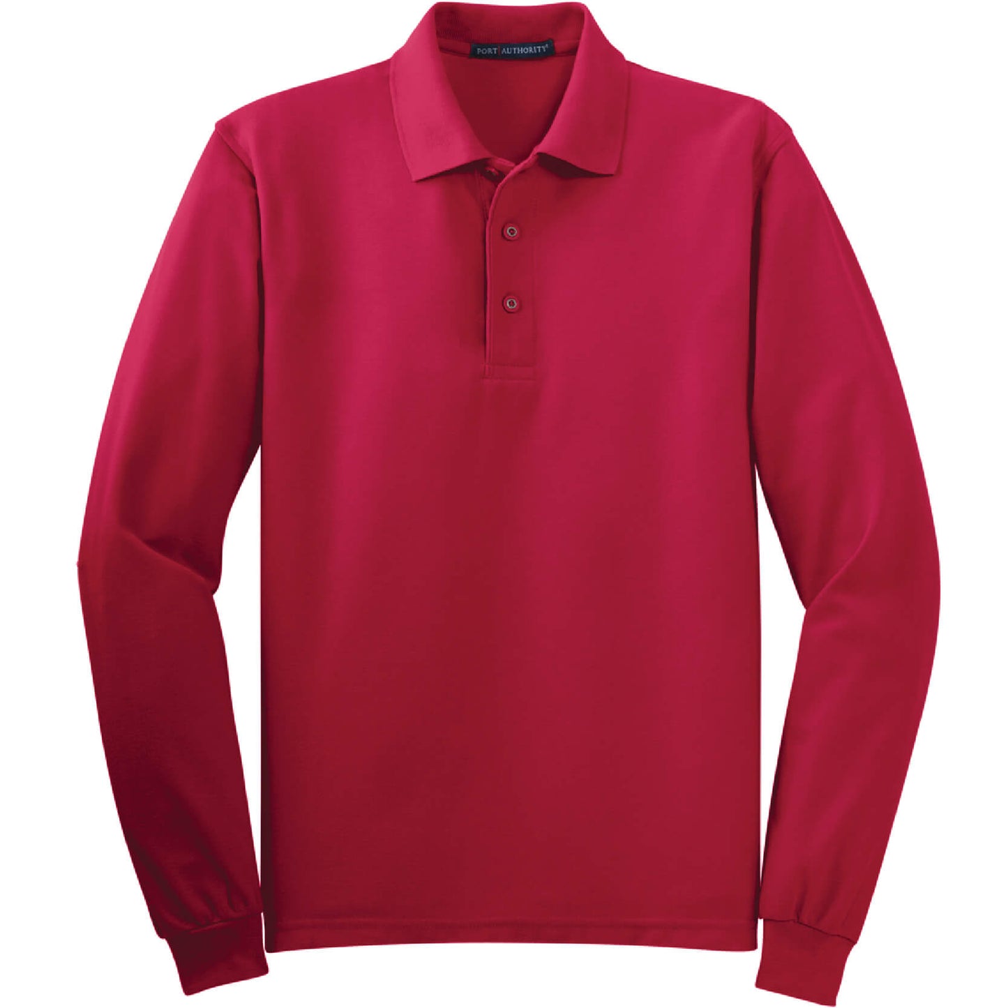 GC131. Men's Port Authority® Silk Touch™ Long Sleeve Polo