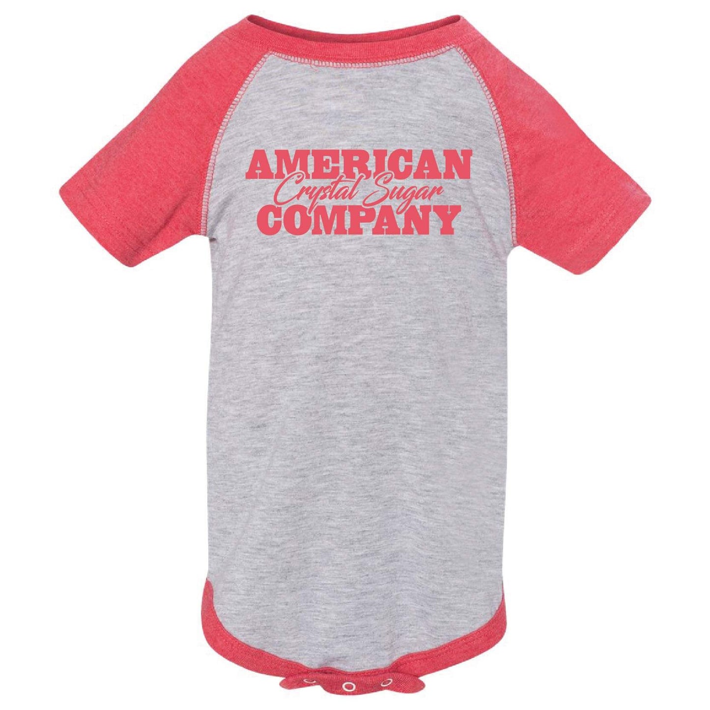 ACS403. Infant Baseball Fine Jersey Bodysuit