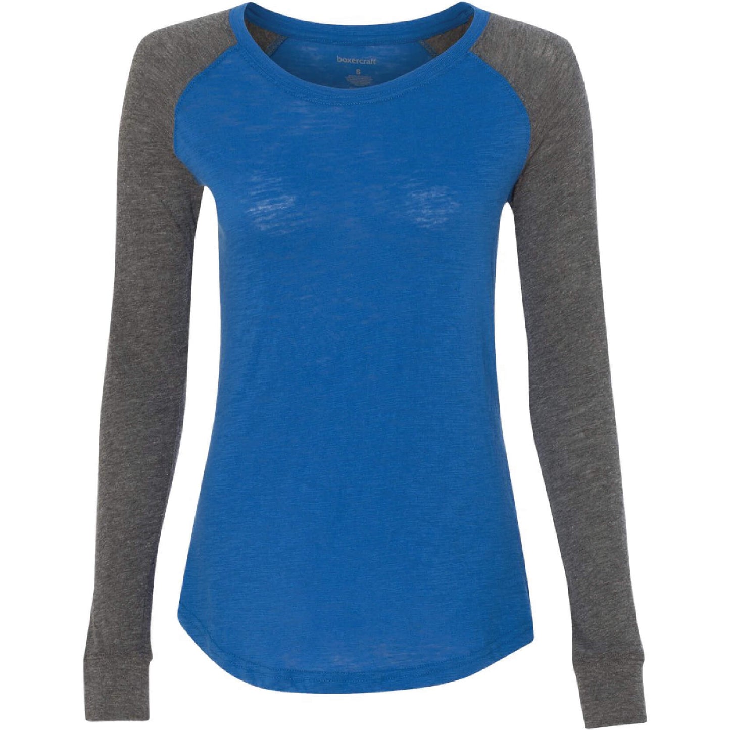 GC233. Women's Boxercraft Preppy Patch Slub T-Shirt