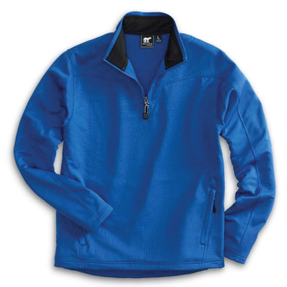 AS207T. Men's Tall White Bear 1/4-Zip Performance Pullover