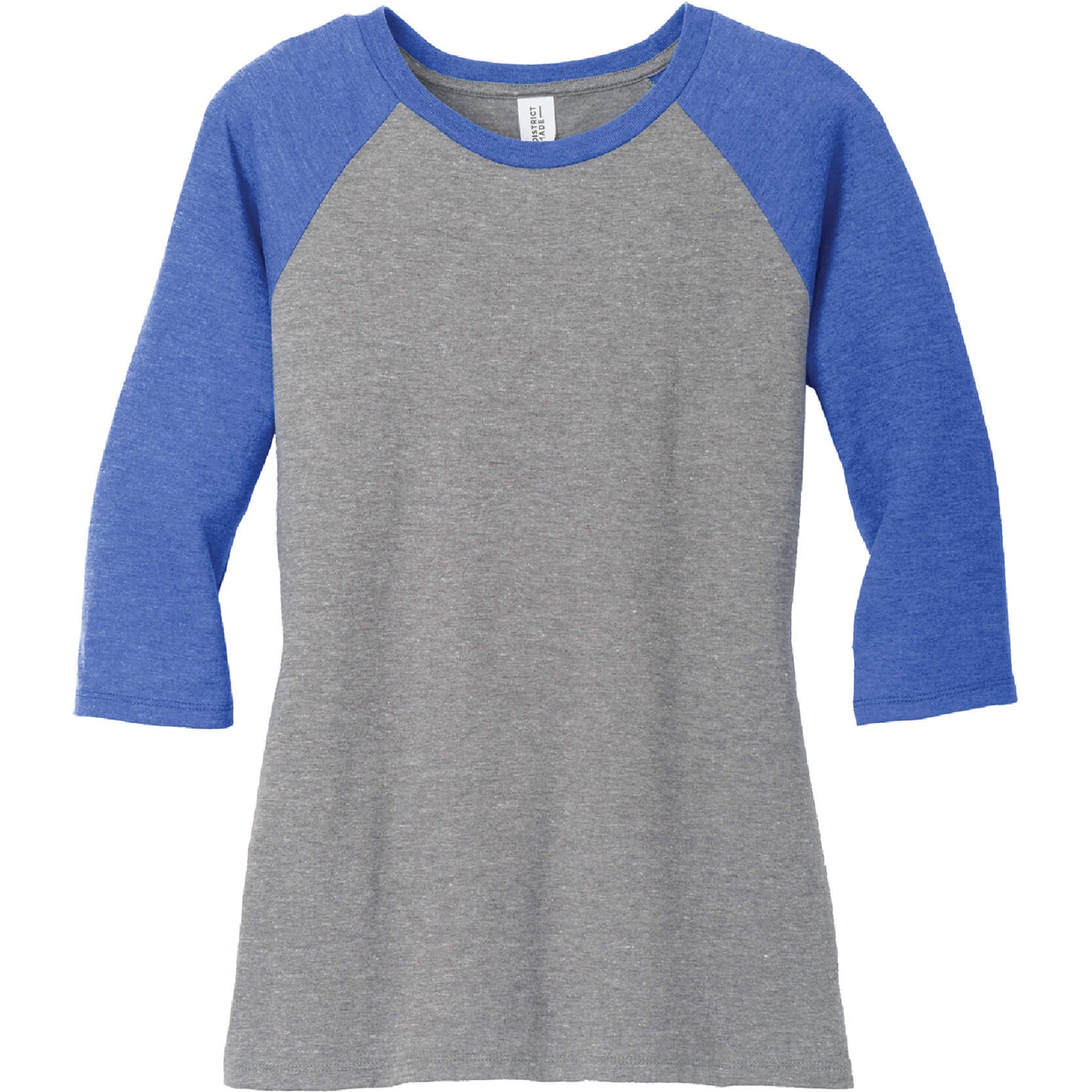 GC219. Women’s District® Perfect Tri ® 3/4-Sleeve Raglan