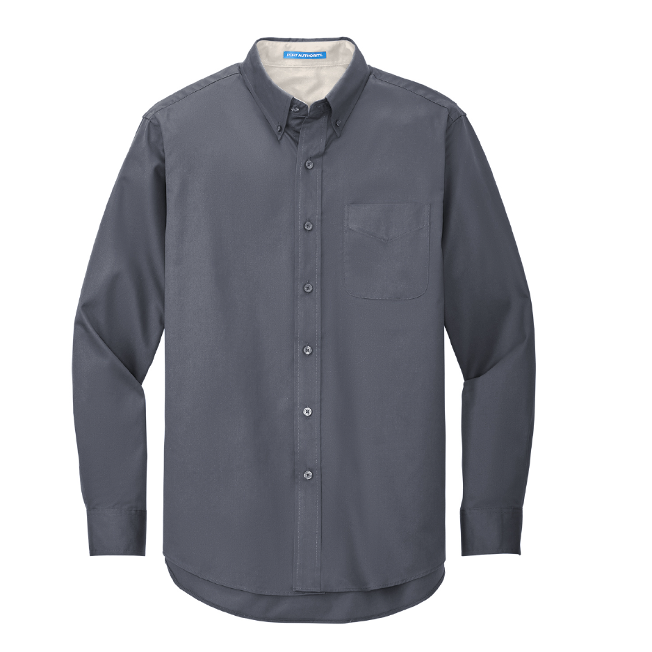 TRCN228. Tall Port Authority Long Sleeve Easy Care Shirt