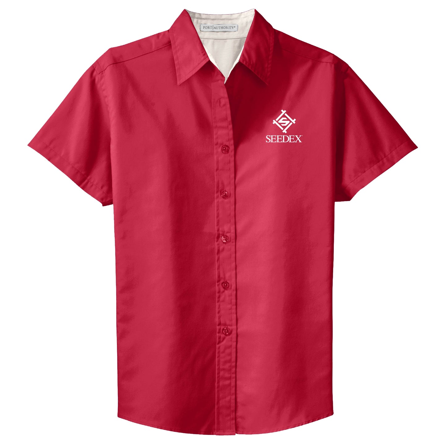 SDX100. Ladies’ Short Sleeve Easy Care Shirt