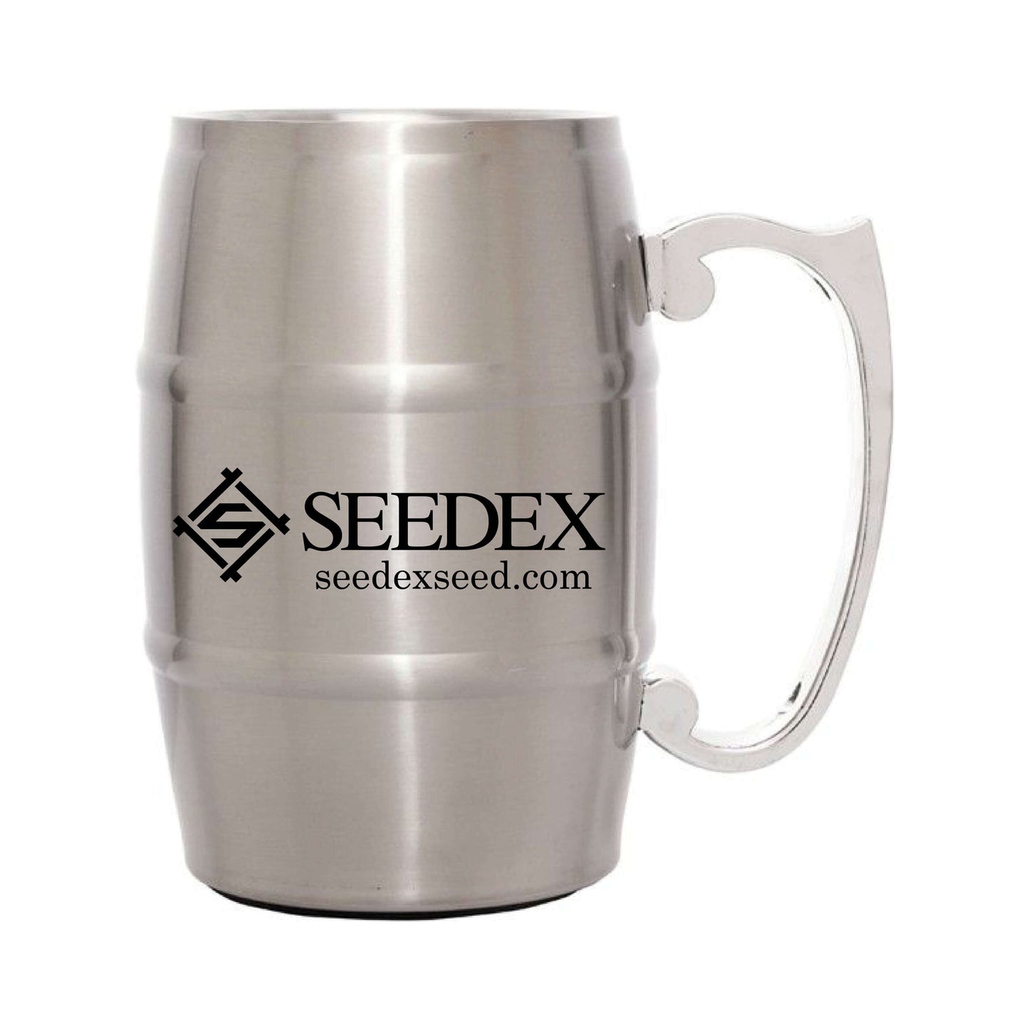 SDX412. 17 oz. Stainless Steel Barrel Mug