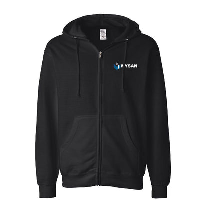 WYS309. Independent Trading Co. - Midweight Full-Zip Hooded Sweatshirt