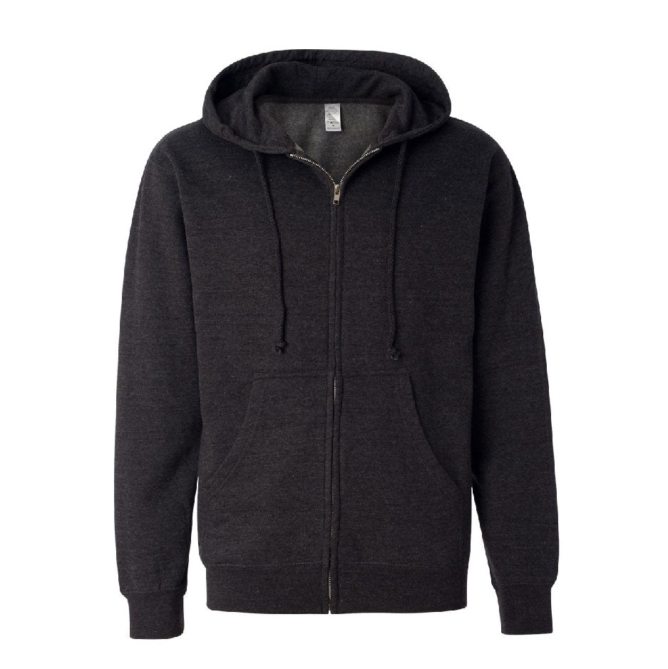 WYS309. Independent Trading Co. - Midweight Full-Zip Hooded Sweatshirt