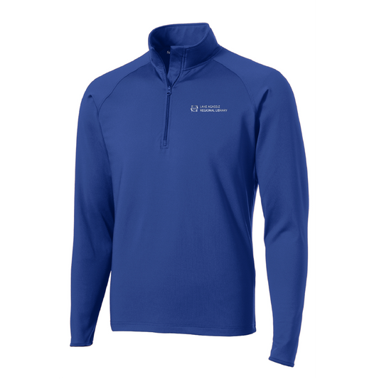 LAL202. Sport-Tek® Men's Sport-Wick® Stretch 1/2-Zip Pullover Sweatshirt