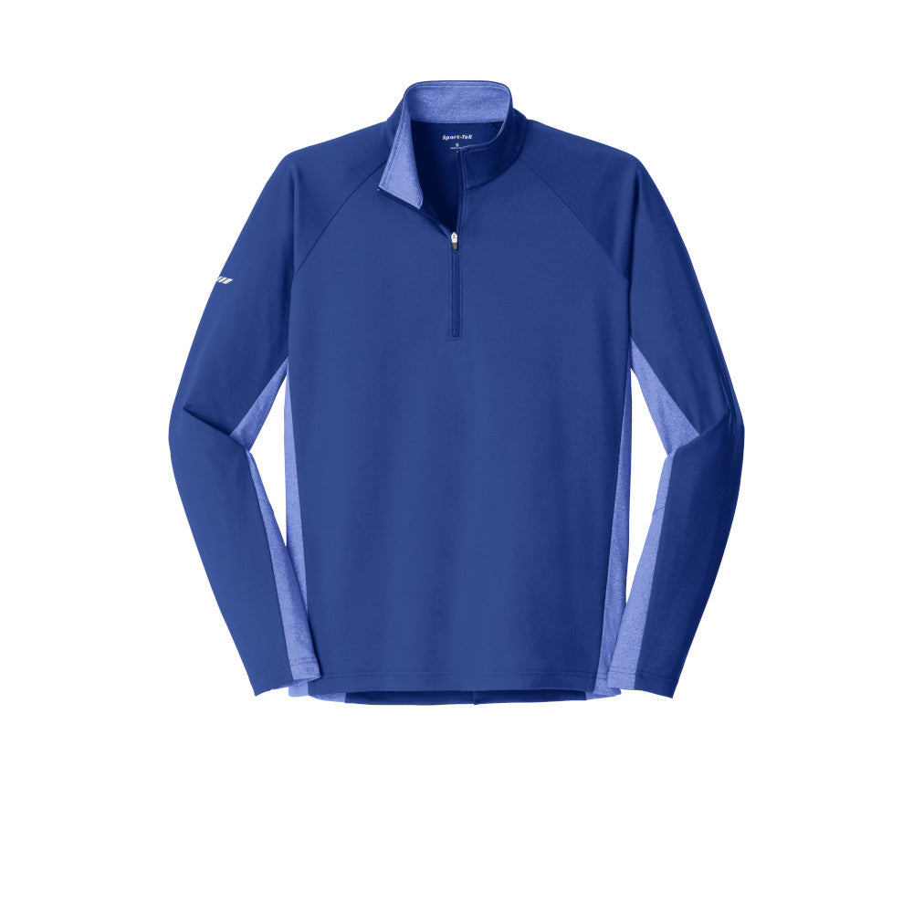 XA100.Sport-Tek® Sport-Wick® Stretch Contrast 1/2-Zip Pullover