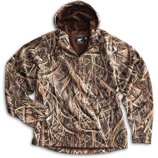 AS206T. Men's Tall White Bear Mossy Oak Camo Hoody