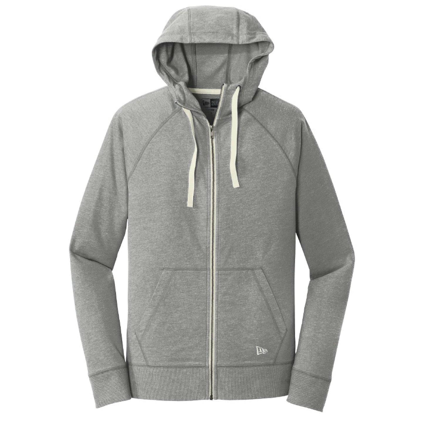 CAPLP204. Men's Sueded Cotton Blend Full-Zip Hoodie