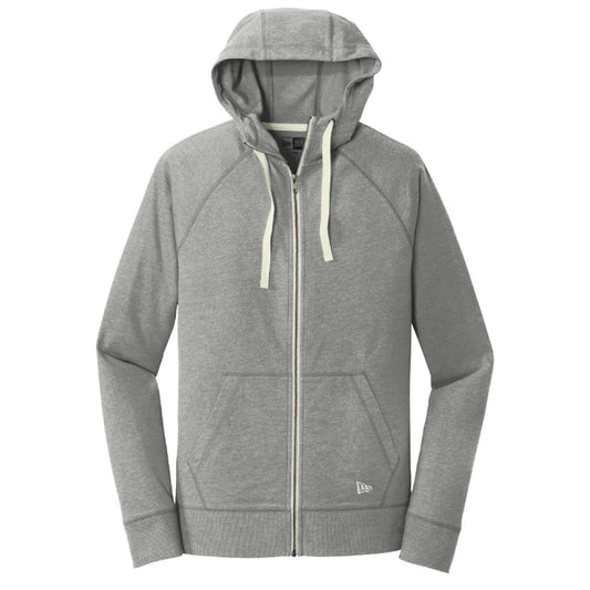 CAPLP204. Men's Sueded Cotton Blend Full-Zip Hoodie