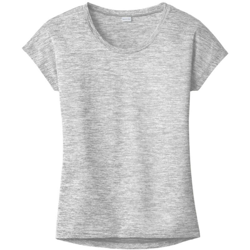 FLAG105. Sport-Tek® PosiCharge® Electric Heather Sporty Tee