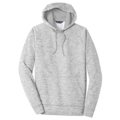 CAPLP203. PosiCharge® Electric Heather Fleece Hooded Pullover