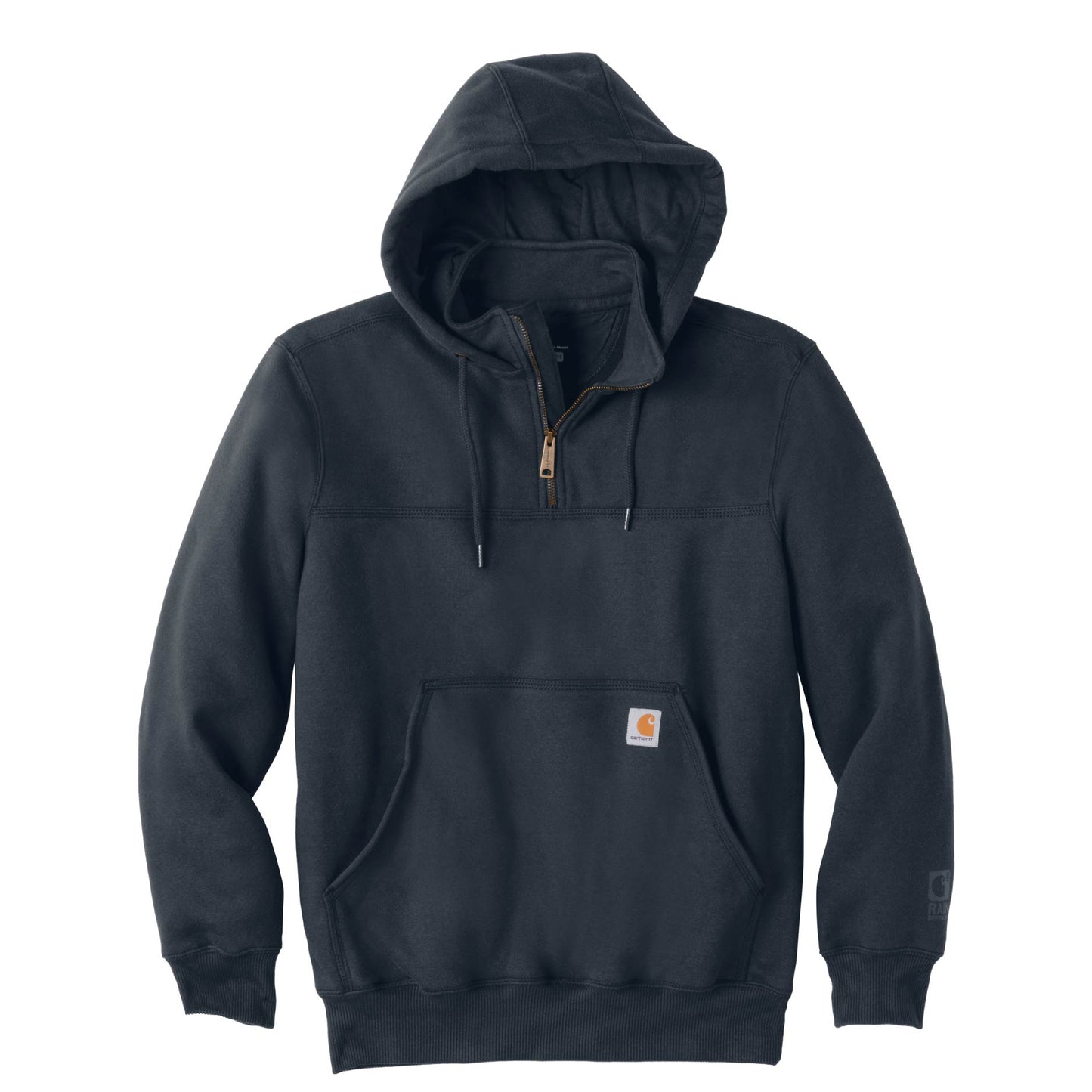 SLD203. Carhartt® Rain Defender® Paxton Heavyweight Hooded Zip Mock Sweatshirt.
