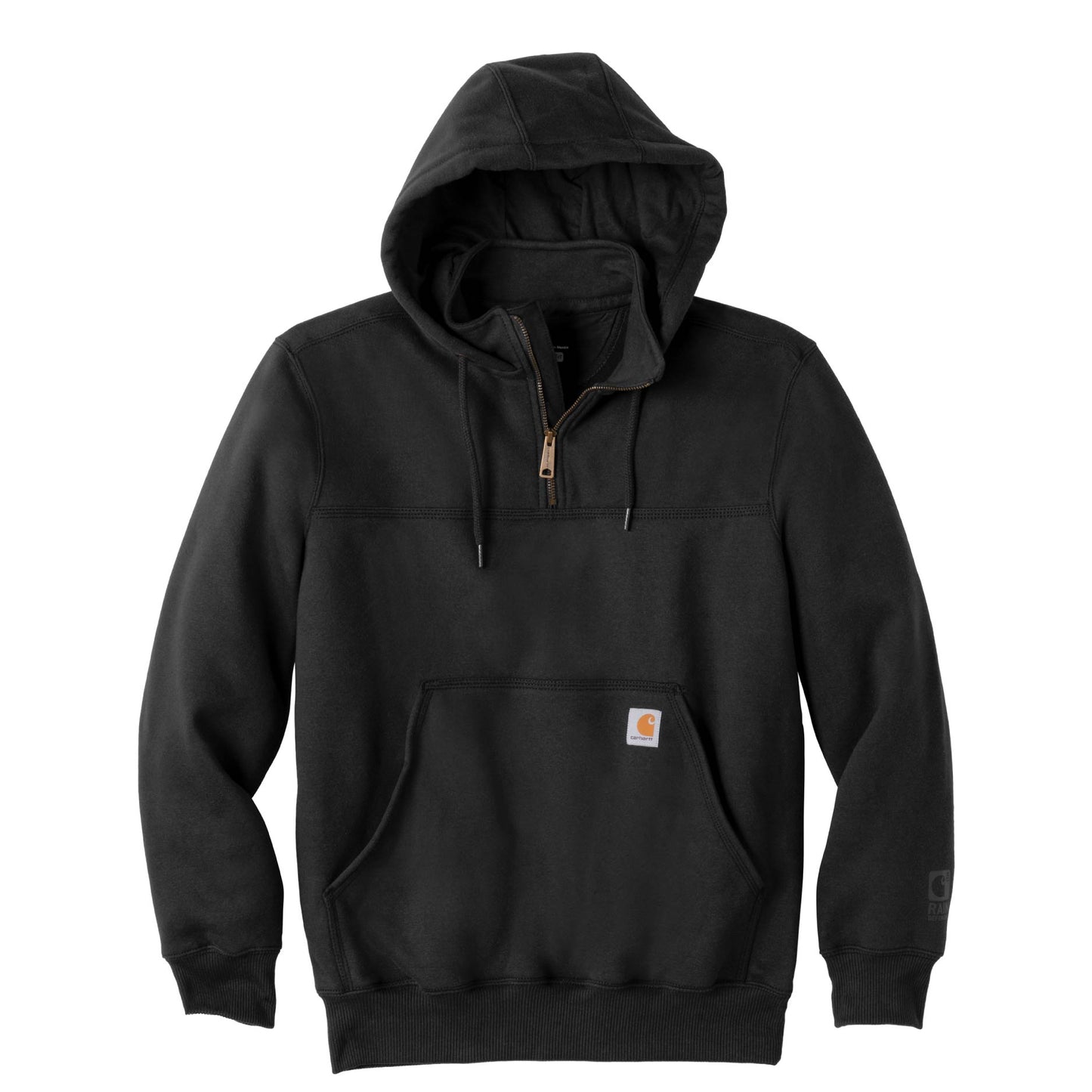 SLD203. Carhartt® Rain Defender® Paxton Heavyweight Hooded Zip Mock Sweatshirt.