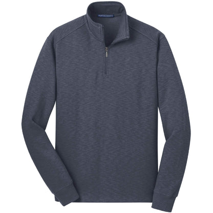 KM300. Slub Fleece ¼-Zip Pullover