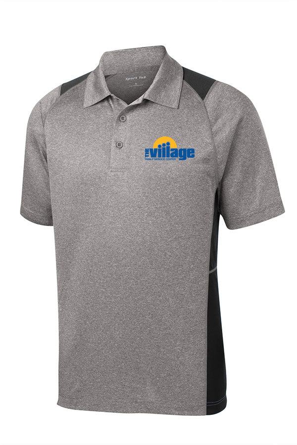 VFSC215. Sport-Tek® Heather Colorblock Contender™ Polo