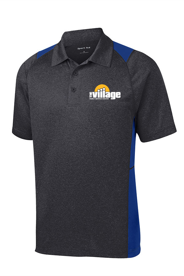 VFSC215. Sport-Tek® Heather Colorblock Contender™ Polo