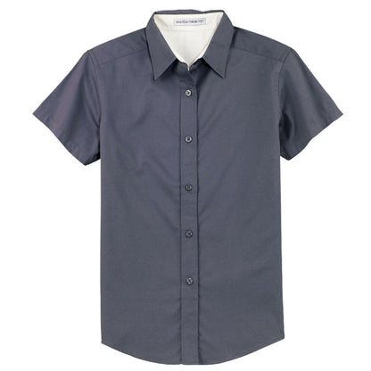 PP101. Ladies’ Short Sleeve Easy Care Shirt