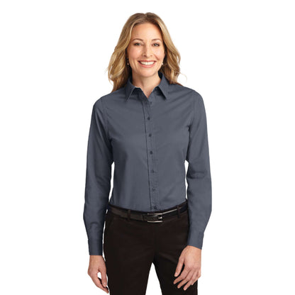 PP105. Ladies’ Long Sleeve Easy Care Shirt