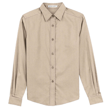 SDX101. Ladies’ Long Sleeve Easy Care Shirt