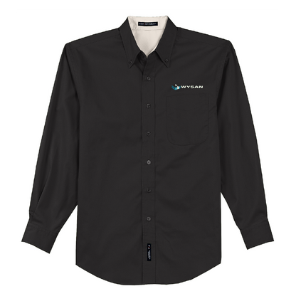 WYS228. Tall Port Authority Long Sleeve Easy Care Shirt
