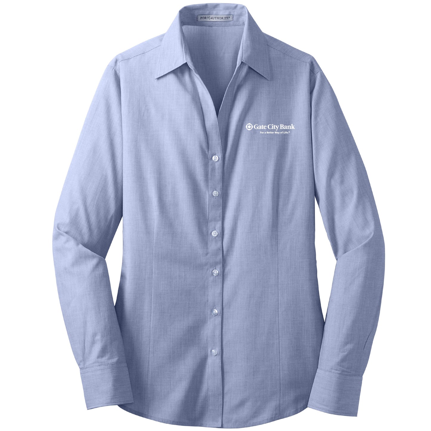 GC206. Women's Port Authority® Crosshatch Easy Care Shirt
