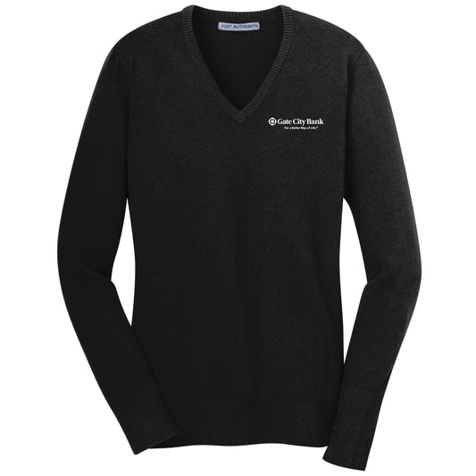 GC212. Women's Port Authority® V-Neck Sweater