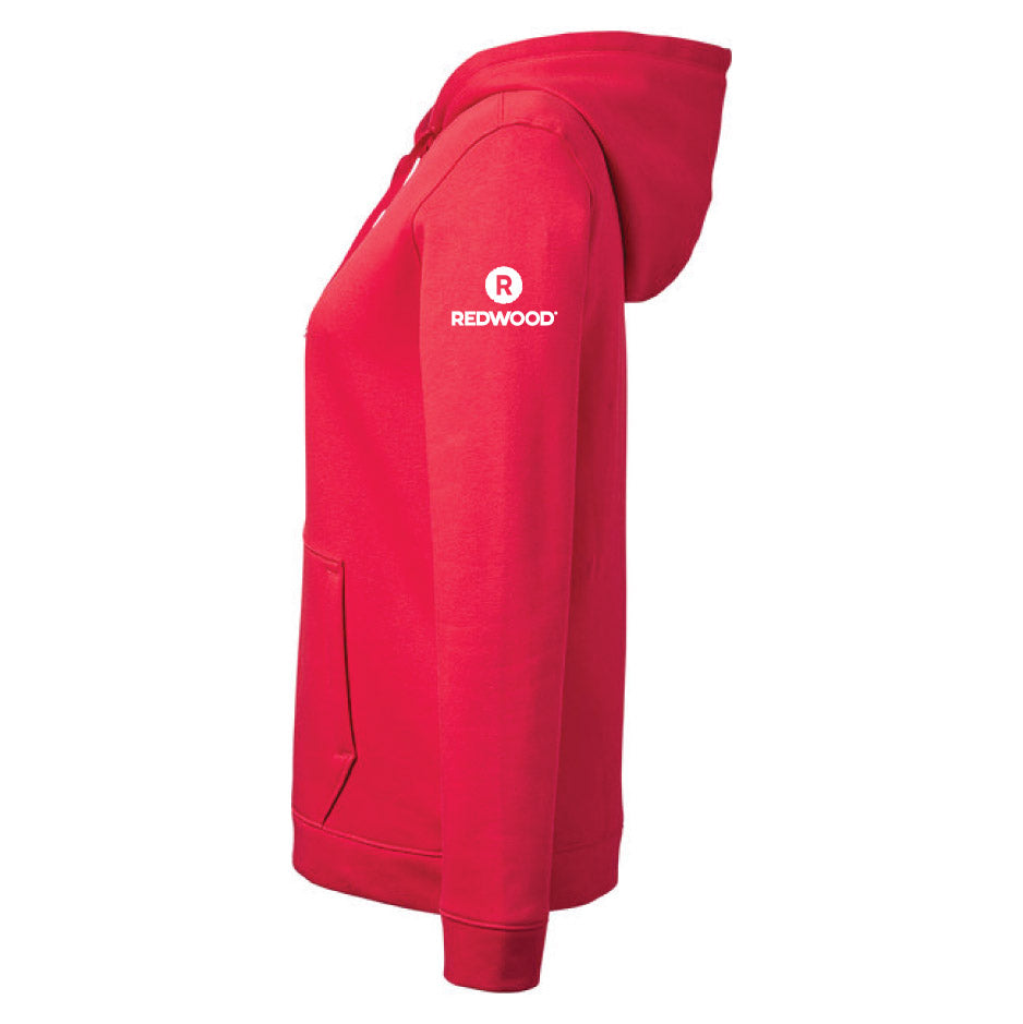 TSM221. Under Armour Ladies Hustle Pullover Hooded Sweatshirt