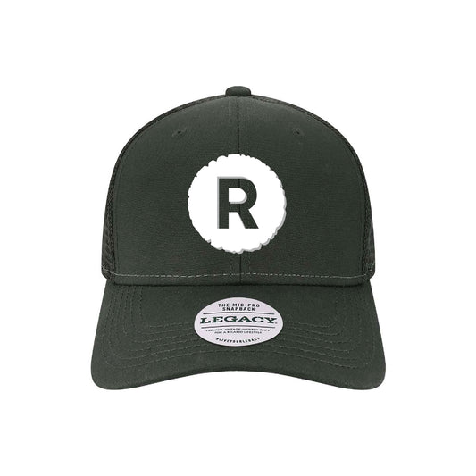 TSM311. Legacy Mid-Pro Snapback Trucker Cap with 3D Embroidery