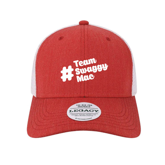 TSM312. Legacy Mid-Pro Snapback Trucker Cap - Team Swaggy Mac