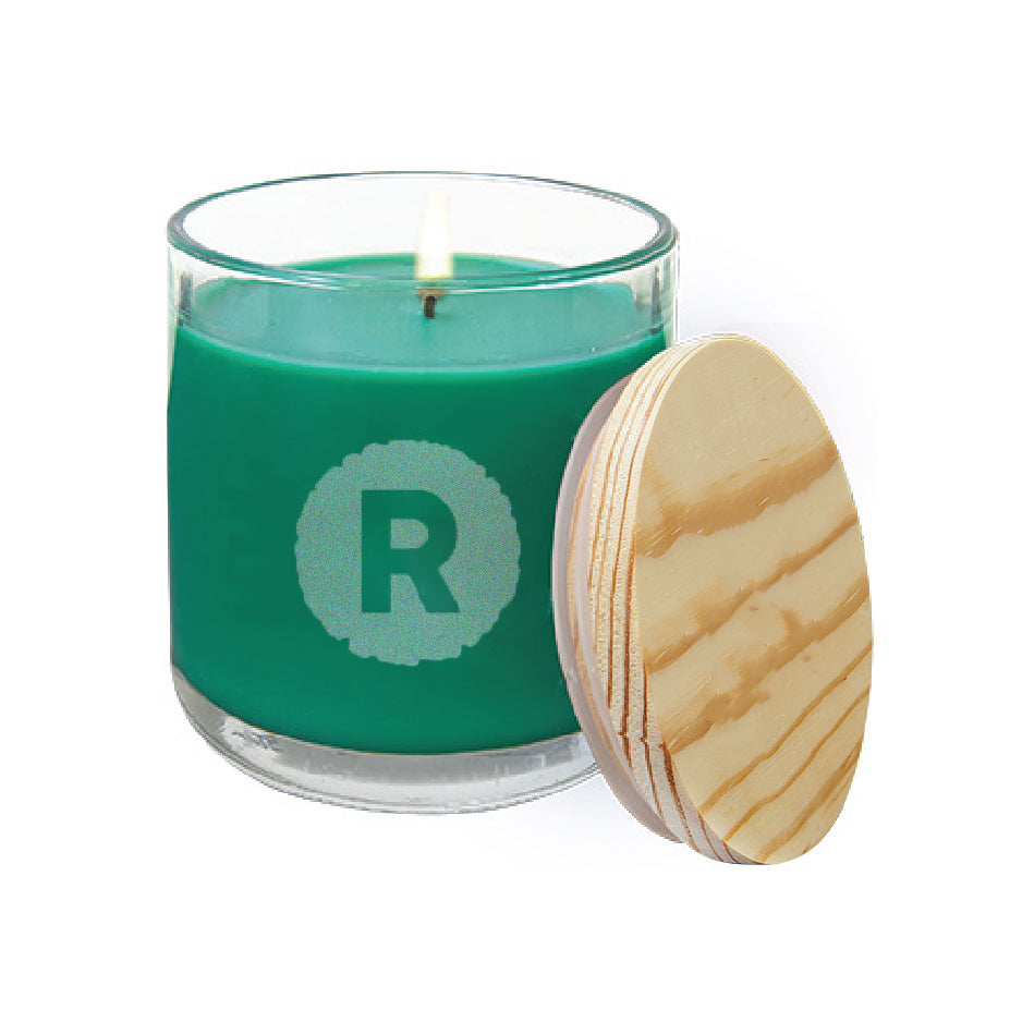 TSM505. Fresh Pine Candle with Wooden Lid (14 oz)