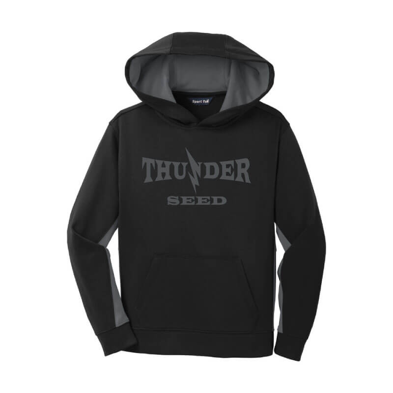 TSUS303. Youth Fleece Colorblock Hoodie