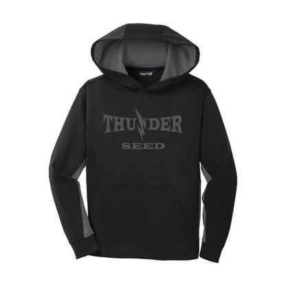 TSUS303. Youth Fleece Colorblock Hoodie