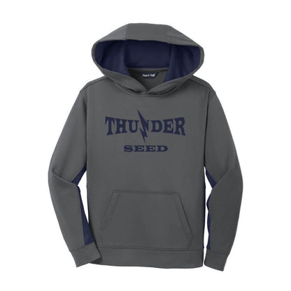 TSUS303. Youth Fleece Colorblock Hoodie