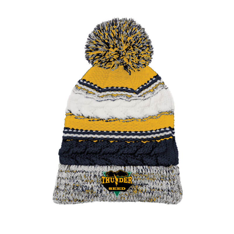 TSUS404. Pom Pom Team Beanie