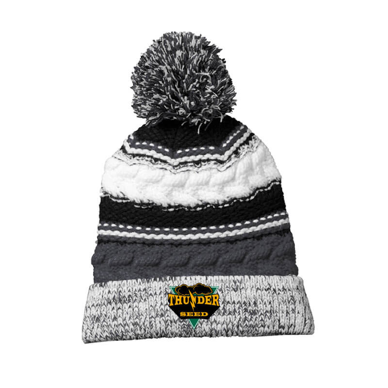 TSUS404. Pom Pom Team Beanie