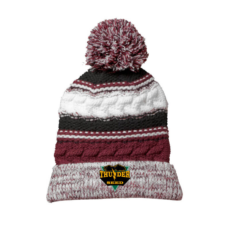 TSUS404. Pom Pom Team Beanie